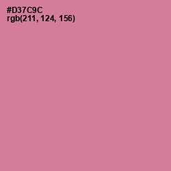 #D37C9C - Charm Color Image