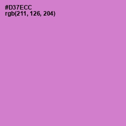 #D37ECC - Orchid Color Image