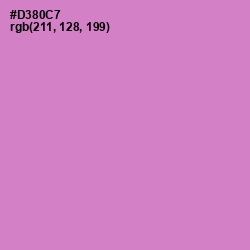 #D380C7 - Shocking Color Image