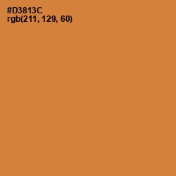 #D3813C - Brandy Punch Color Image