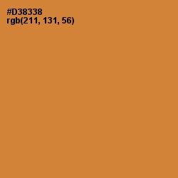 #D38338 - Brandy Punch Color Image