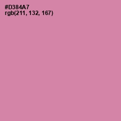 #D384A7 - Can Can Color Image