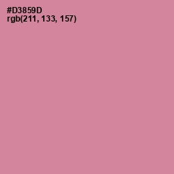 #D3859D - Puce Color Image