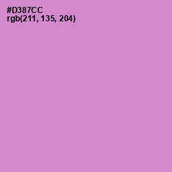 #D387CC - Shocking Color Image