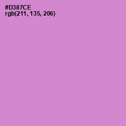 #D387CE - Shocking Color Image