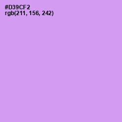 #D39CF2 - Light Wisteria Color Image