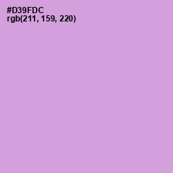 #D39FDC - Light Wisteria Color Image