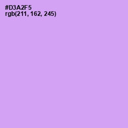 #D3A2F5 - Perfume Color Image