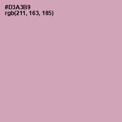 #D3A3B9 - Lily Color Image