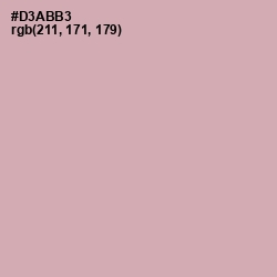 #D3ABB3 - Clam Shell Color Image