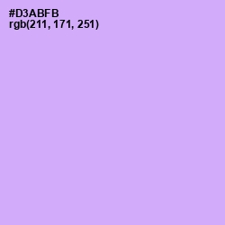 #D3ABFB - Perfume Color Image