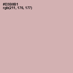 #D3B0B1 - Blossom Color Image