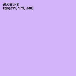 #D3B3F8 - Perfume Color Image