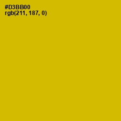 #D3BB00 - Galliano Color Image