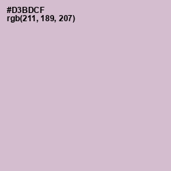 #D3BDCF - Thistle Color Image