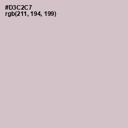 #D3C2C7 - Swirl Color Image