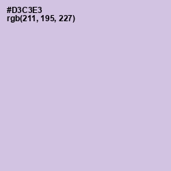#D3C3E3 - Prelude Color Image