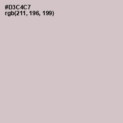 #D3C4C7 - Swirl Color Image