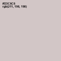 #D3C6C6 - Swirl Color Image
