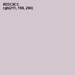 #D3C6CC - Swirl Color Image