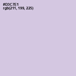 #D3C7E1 - Prelude Color Image