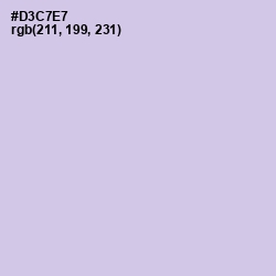 #D3C7E7 - Prelude Color Image