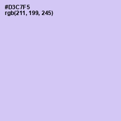 #D3C7F5 - Moon Raker Color Image