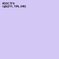 #D3C7F6 - Moon Raker Color Image