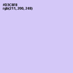 #D3C8F8 - Moon Raker Color Image