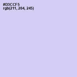 #D3CCF5 - Moon Raker Color Image