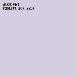 #D3CFE1 - Prelude Color Image