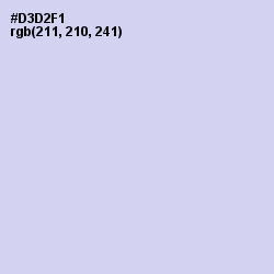 #D3D2F1 - Fog Color Image