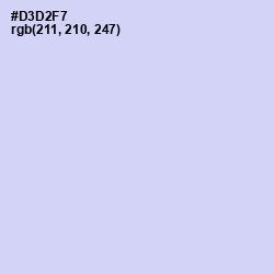 #D3D2F7 - Fog Color Image