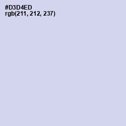 #D3D4ED - Geyser Color Image