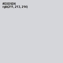 #D3D5D6 - Quill Gray Color Image
