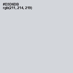 #D3D6DB - Iron Color Image