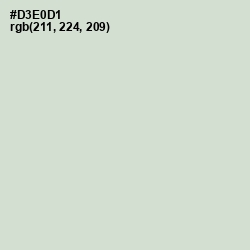 #D3E0D1 - Zanah Color Image