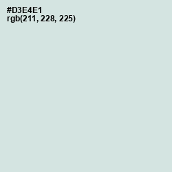 #D3E4E1 - Swans Down Color Image