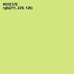 #D3E57E - Yellow Green Color Image