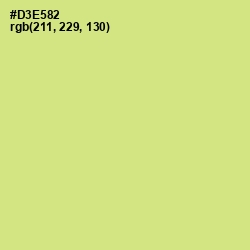 #D3E582 - Deco Color Image