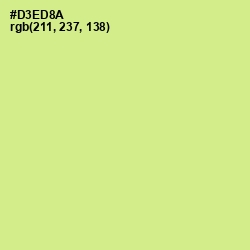 #D3ED8A - Mindaro Color Image