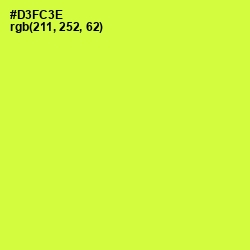 #D3FC3E - Pear Color Image