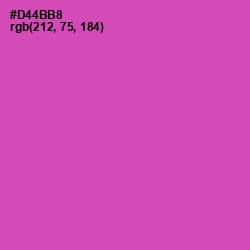 #D44BB8 - Brilliant Rose Color Image