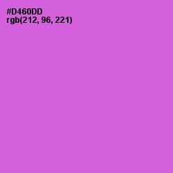 #D460DD - Orchid Color Image