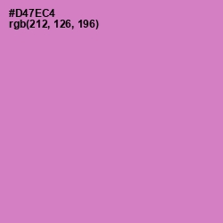 #D47EC4 - Orchid Color Image