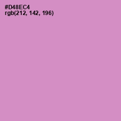 #D48EC4 - Shocking Color Image
