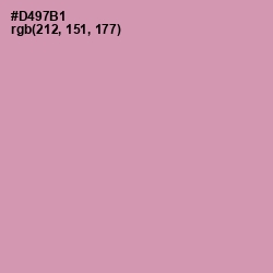 #D497B1 - Careys Pink Color Image