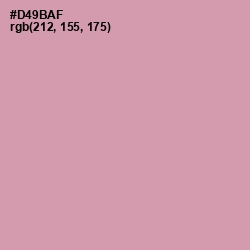 #D49BAF - Careys Pink Color Image