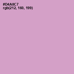 #D4A0C7 - Lilac Color Image