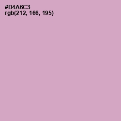#D4A6C3 - Lilac Color Image